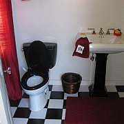 Bathroom in B&W